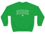 Varsity Nurse St Patricks Day Sweatshirt - Image 6